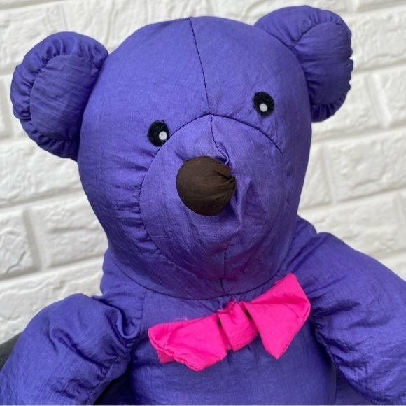 Fisher Price Vintage Puffalump purple bear - Picture 11 of 13